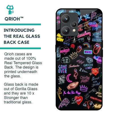 Accept The Mystery Glass Case for Realme 9