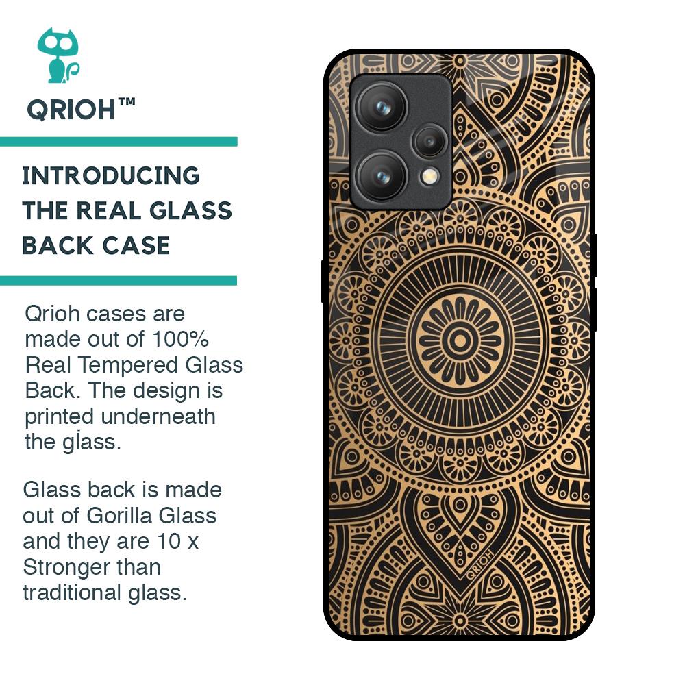 Luxury Mandala Glass Case for Realme 9