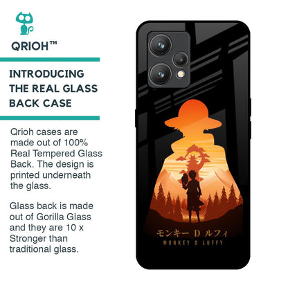 Luffy One Piece Glass Case for Realme 9