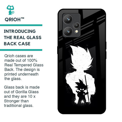 Monochrome Goku Glass Case for Realme 9