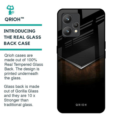 Dark Walnut Glass Case for Realme 9