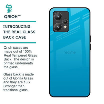 Blue Aqua Glass Case for Realme 9