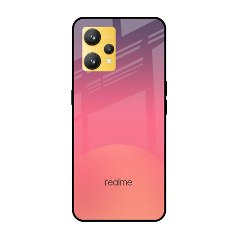 Sunset Orange Realme 9 Glass Cases & Covers Online