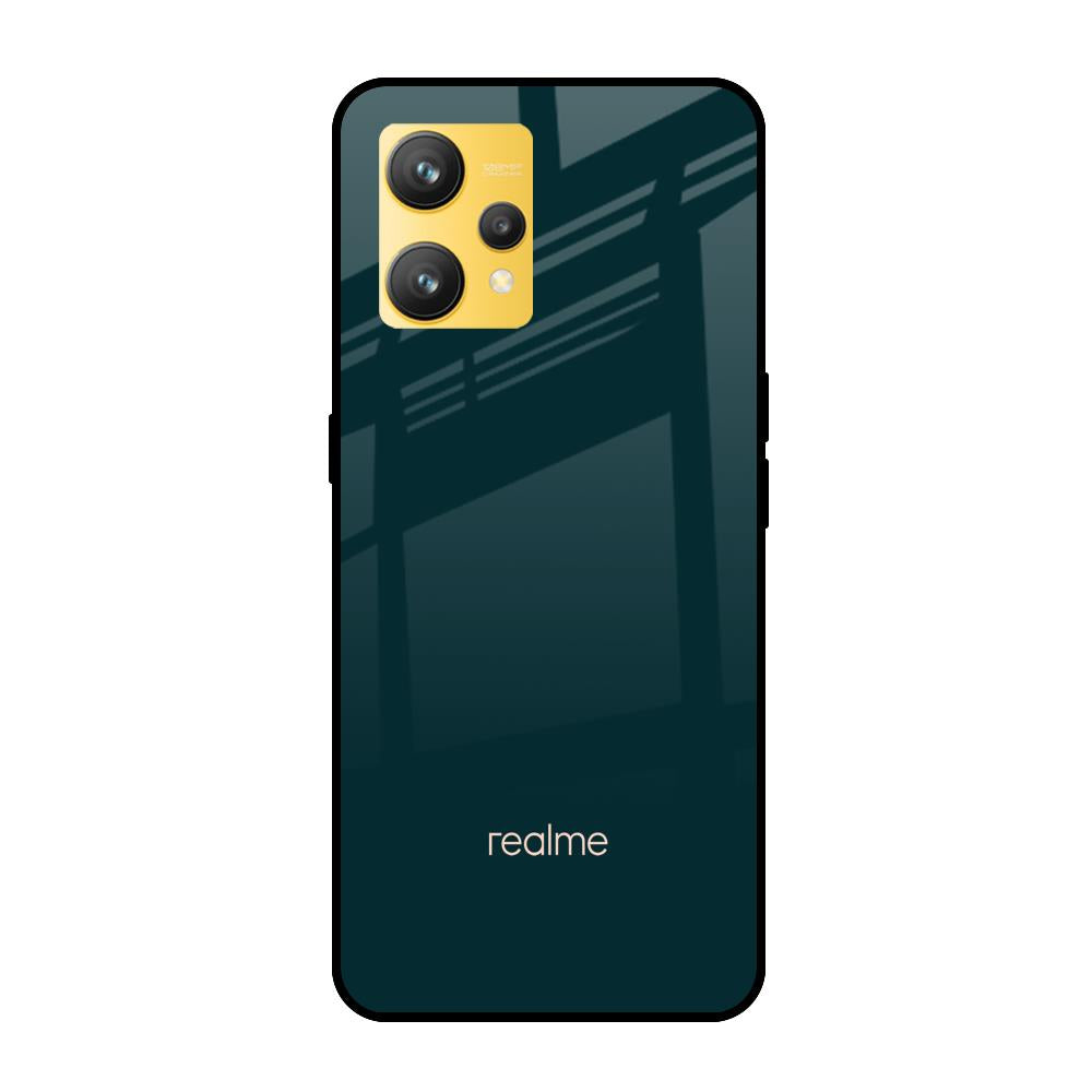 Hunter Green Realme 9 Glass Cases & Covers Online