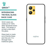 Arctic White Glass Case for Realme 9
