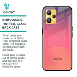 Sunset Orange Glass Case for Realme 9