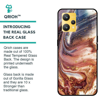 Exceptional Texture Glass Case for Realme 9