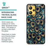 Peacock Feathers Glass case for Realme 9