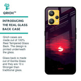 Morning Red Sky Glass Case For Realme 9