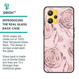 Shimmer Roses Glass case for Realme 9