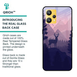 Deer In Night Glass Case For Realme 9