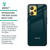 Hunter Green Glass Case For Realme 9