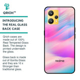 Colorful Waves Glass case for Realme 9