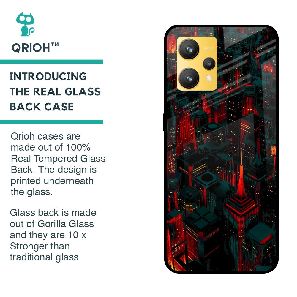 City Light Glass Case For Realme 9
