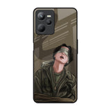Blind Fold Realme C35 Glass Back Cover Online