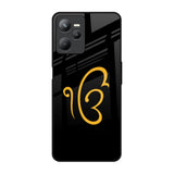 Luxury Fashion Initial Realme C35 Glass Back Cover Online