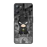 Cartoon Art Realme C35 Glass Back Cover Online