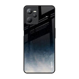 Black Aura Realme C35 Glass Back Cover Online