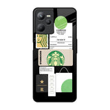 Coffee Latte Realme C35 Glass Back Cover Online