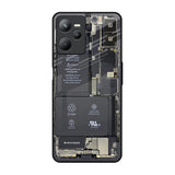 Skeleton Inside Realme C35 Glass Back Cover Online