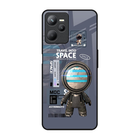 Space Travel Realme C35 Glass Back Cover Online
