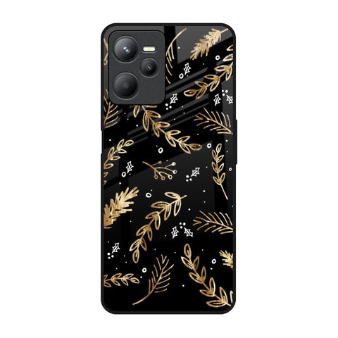 Autumn Leaves Realme C35 Glass Back Cover Online
