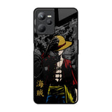 Dark Luffy Realme C35 Glass Back Cover Online