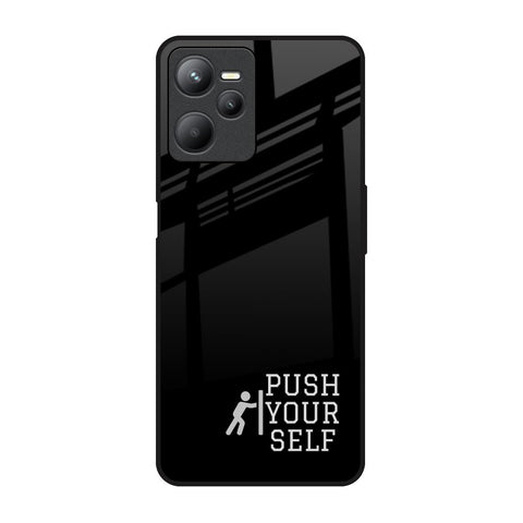 Push Your Self Realme C35 Glass Back Cover Online
