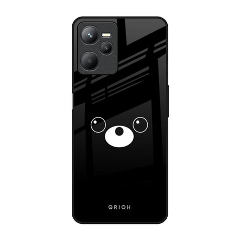 Cute Bear Realme C35 Glass Back Cover Online