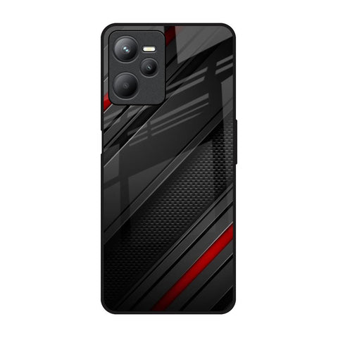 Modern Abstract Realme C35 Glass Back Cover Online