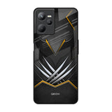 Black Warrior Realme C35 Glass Back Cover Online