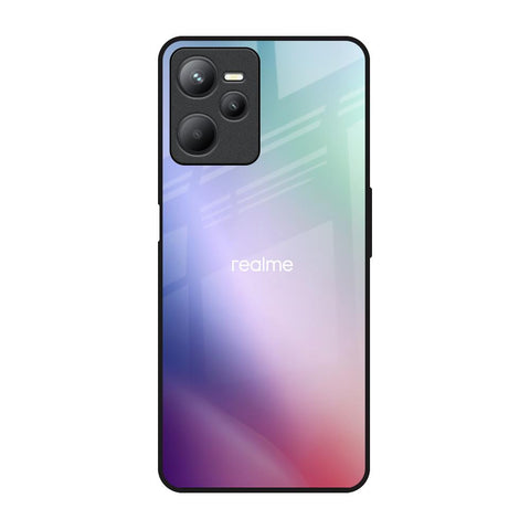 Abstract Holographic Realme C35 Glass Back Cover Online