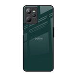 Olive Realme C35 Glass Back Cover Online