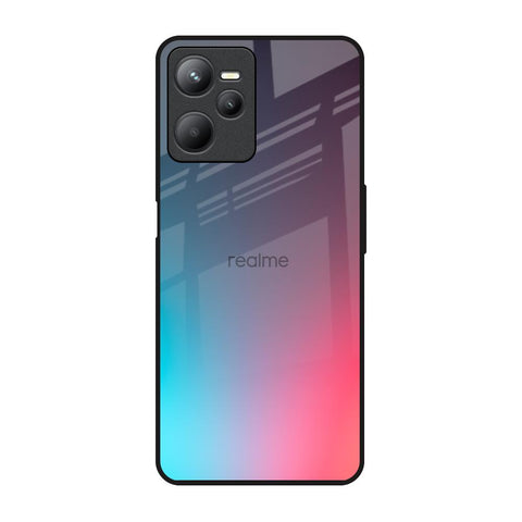 Rainbow Laser Realme C35 Glass Back Cover Online