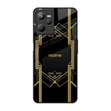 Sacred Logo Realme C35 Glass Back Cover Online