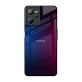 Mix Gradient Shade Realme C35 Glass Back Cover Online