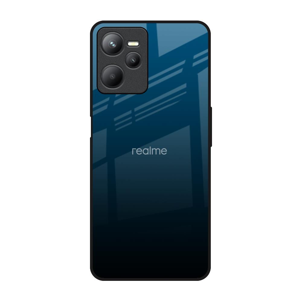 Sailor Blue Realme C35 Glass Back Cover Online