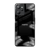 Zealand Fern Design Realme C35 Glass Back Cover Online