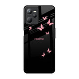 Fly Butterfly Realme C35 Glass Back Cover Online