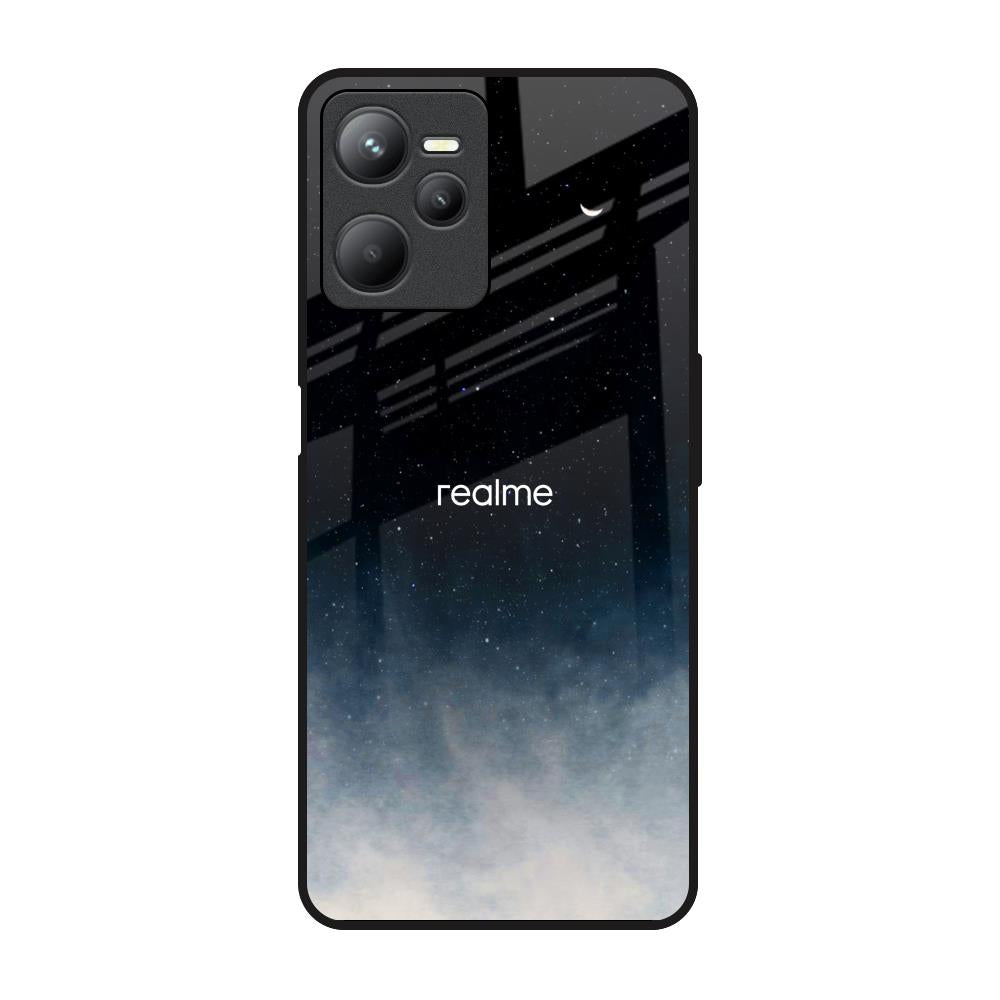 Aesthetic Sky Realme C35 Glass Back Cover Online