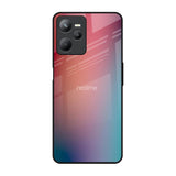 Dusty Multi Gradient Realme C35 Glass Back Cover Online