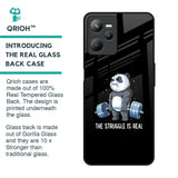 Real Struggle Glass Case for Realme C35