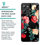 Floral Bunch Glass Case For Realme C35