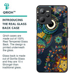 Owl Art Glass Case for Realme C35