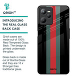 Vertical Stripes Glass Case for Realme C35