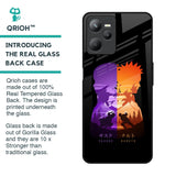 Minimalist Anime Glass Case for Realme C35