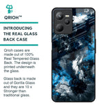 Cloudy Dust Glass Case for Realme C35