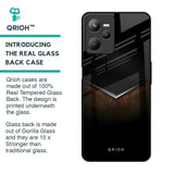 Dark Walnut Glass Case for Realme C35