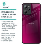 Pink Burst Glass Case for Realme C35