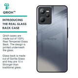 Space Grey Gradient Glass Case for Realme C35